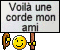 Voil une corde mon